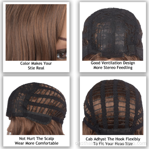 Long Loose Wave Wig loose deep wave hair Wig High Temperature Heat Resistant Fiber 26inches/66cm 260g For black women